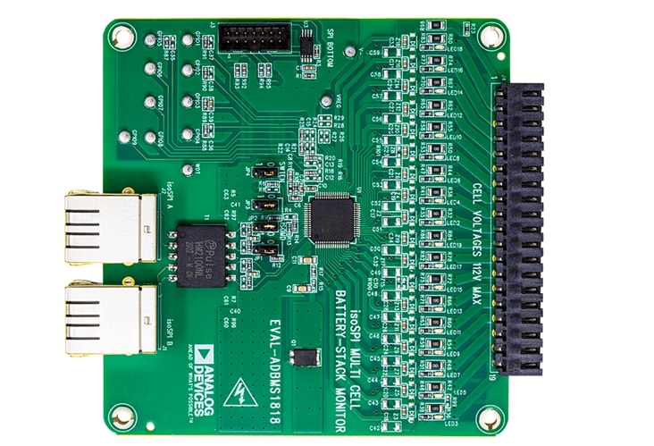 Analog Devices Inc. EVAL-ADBMS1818 Demonstration Circuit Analog Devices Inc. EVAL-ADBMS1818 Demonstration Circuit